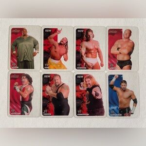 WWE Lamincards Trading Cards Set of 8 Brand New Condition